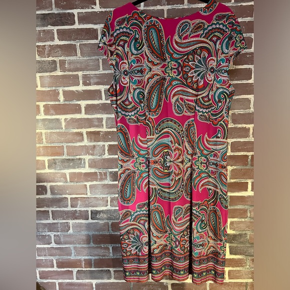 Colorful Liz Claiborne Dress - Picture 7 of 7